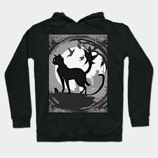 Shadow Silhouette Anime Style Collection No. 2 Hoodie
